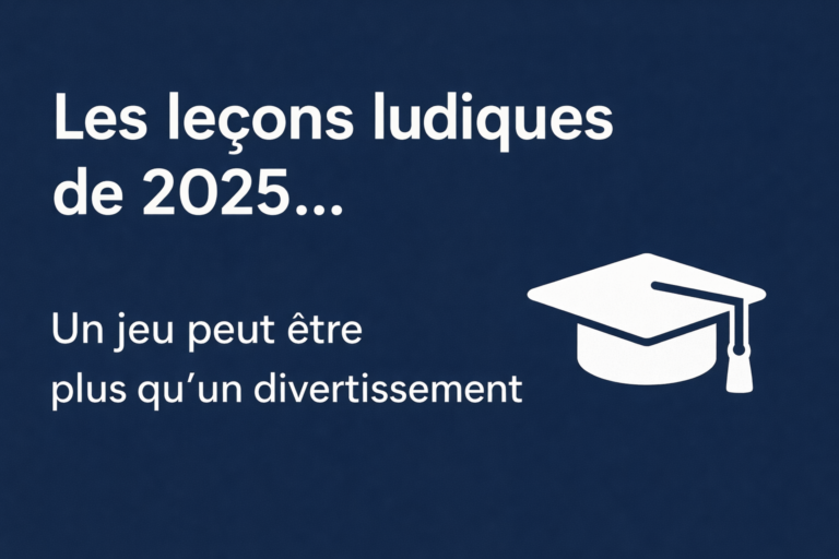 Chaque jeu nous apporte un petit quelque chose...