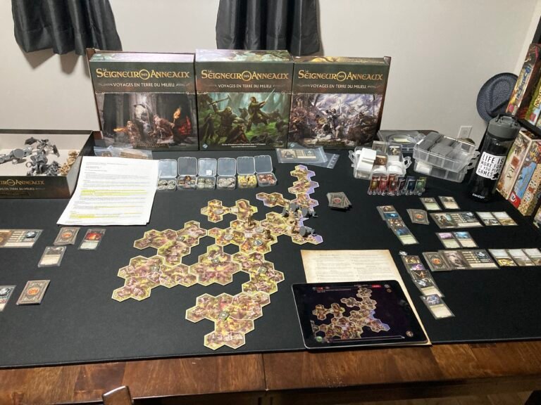 Mise en place finale de notre première partie de cette campagne